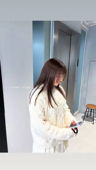 ロング カラー マンツーマン半個室 tamuraのヘアスタイル