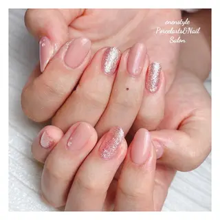 ミディアム ネイル 🐾enen style 🐾のネイルデザイン