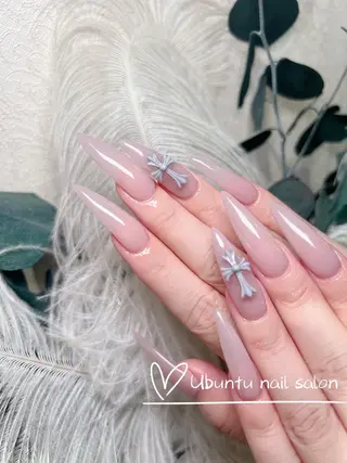 ロング Ubuntu🎀 ネイルサロン✨のネイルデザイン