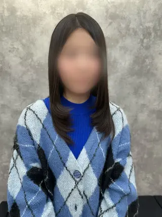 セミロング Azule なつめのヘアスタイル