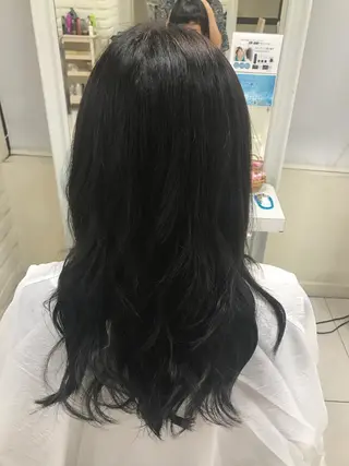 ロング カラー 【暖色カラー特化】 中山由梨のヘアスタイル