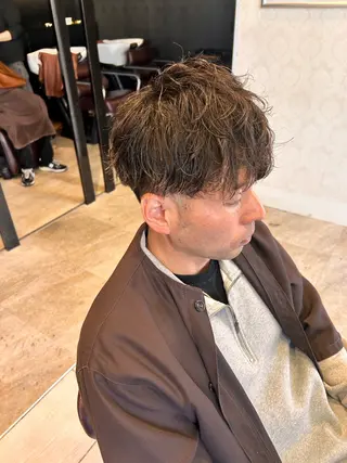 ショート パーマ メンズ 🍁メンズ特化美容師 /関根玲空🍁のヘアスタイル