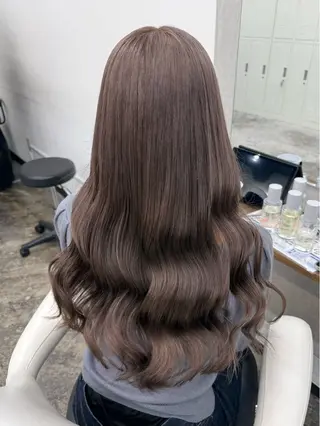 ロング カラー 透明感艶カラー/ Hao 🎀のヘアスタイル