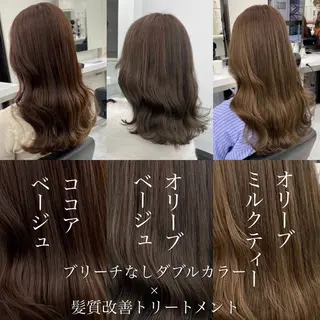 カラー 🪽ハイトーン🏹 ブリーチ🫧海志🍿のヘアスタイル