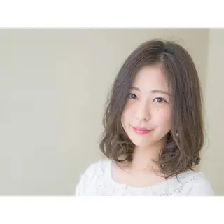 ミディアム 永野 良一のヘアスタイル