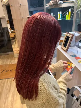 ミディアム カラー しみず さくら🌸のヘアスタイル