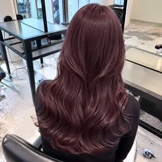 ロング カラー ヘアアレンジ 🎀モテ暖色× エクステ🎀あかりのヘアスタイル
