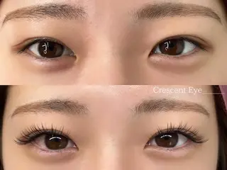 マツエク・マツパ crescent eye miu💟のマツエク・マツパデザイン