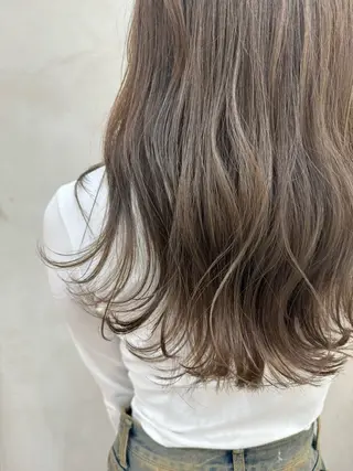 ロング カラー マンツーマン施術/ ダブルカラー/アリサのヘアスタイル