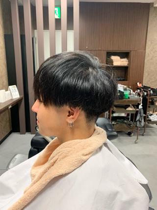 メンズ 田中大 パーマ/メンズカットのヘアスタイル