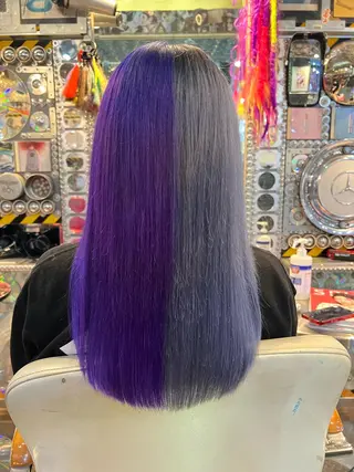 セミロング カラー KOYA ｺﾔのヘアスタイル