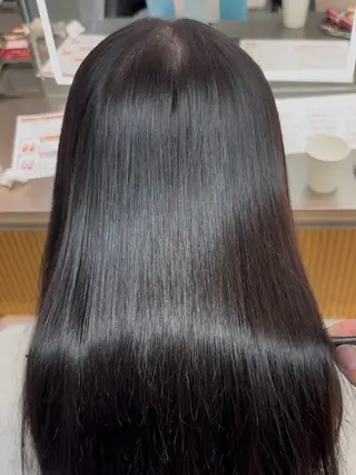ロング カラー パーマ 【博多髪質改善】 吉村 清志のヘアスタイル