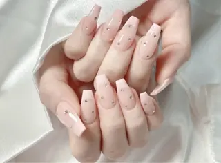 ネイル 渋谷T&B ロング ネイル/ユキ🤎のネイルデザイン