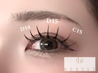 マツエク・マツパ CURUMI REBEST 京橋のマツエク・マツパデザイン