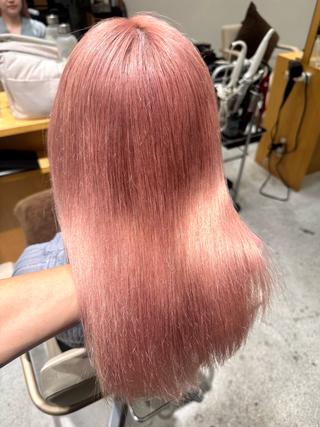 セミロング カラー 中西 倖 美髪カラー /透明感カラーのヘアスタイル
