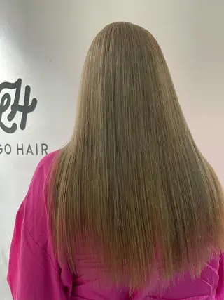 ロング カラー 大人ボブと似合 わせカラー/馬場 翼のヘアスタイル