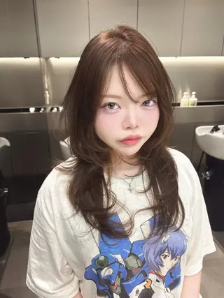 ミディアム 心斎橋haruka| hair *eyeのマツエク・マツパデザイン