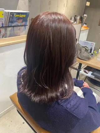 セミロング カラー Tia熊谷店♡ Amiのマツエク・マツパデザイン