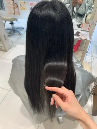 ロング 🪿透明感/艶カラー ﾜﾀﾅﾍﾞｱｵｲのヘアスタイル