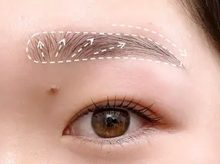 アイブロウ カワイイ保証🤍🪄 nanami.hの眉毛・アイブロウイメージ
