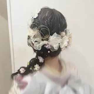 ロング ヘアアレンジ ♡ RUNA ♡ モデル募集中🍒ྀིのヘアスタイル
