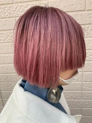 ショート カラー 溝口 和弘のヘアスタイル