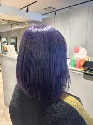 カラー 久野 竜慈のヘアスタイル