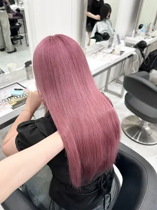 ロング 韓国ガーリー🤍ハイ トーン🤍Ayanaのヘアスタイル