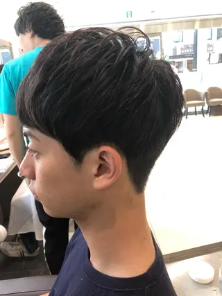 ショート ヘアアレンジ メンズ メンズパーマ特化/ メッシュ/薫/店長のヘアスタイル