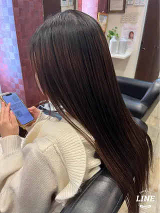 ロング パーマ 織田 英之のヘアスタイル