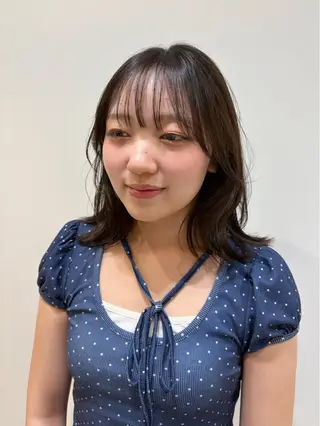 ミディアム カラー ♡オシャ髪♡AI ✂️newi町田のヘアスタイル