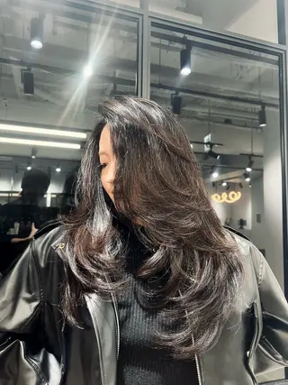 ロング カラー 💖梅田レイヤー💖 副店長Tsubasaのヘアスタイル