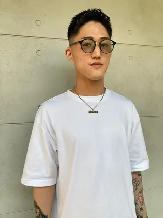 ショート メンズ メンズ特化❤️‍🔥 パーマ職人江口佳乃のヘアスタイル