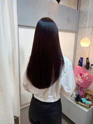 ロング 小川 美咲のヘアスタイル