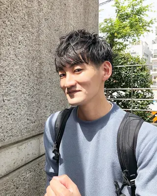 ヘアアレンジ メンズ メンズ特化✂️栗原 侑也のヘアスタイル