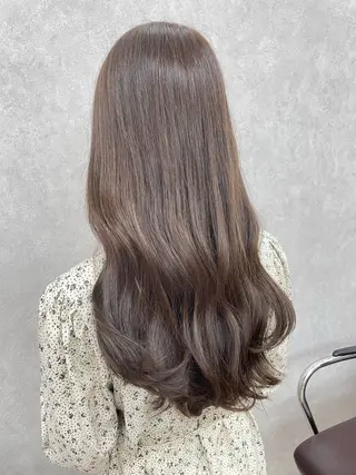 ロング カラー Blue/博多/ 水口莉沙のヘアスタイル
