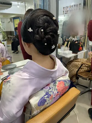 ヘアアレンジ 佐野 優美子のヘアスタイル