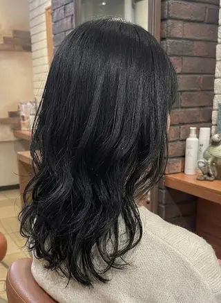 セミロング flencia 丸 和博|カットのヘアスタイル