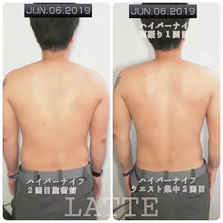メンズ LATTE eyelashのマツエク・マツパデザイン