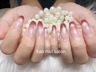 ネイル kao nail マグネット/長さだしのネイルデザイン