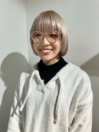 ショート カラー 🎀オイダイラ モモカ🎀のヘアスタイル