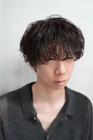 パーマ ヘアアレンジ メンズ (メンズ特化) AKIのヘアスタイル