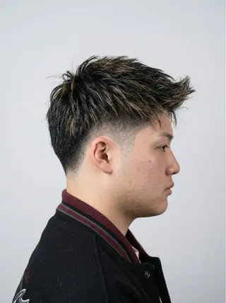 ショート カラー メンズ 💈メンズ特化💈 坂井竜也のヘアスタイル