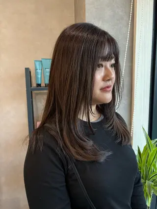 セミロング 寺田 蒼志のヘアスタイル