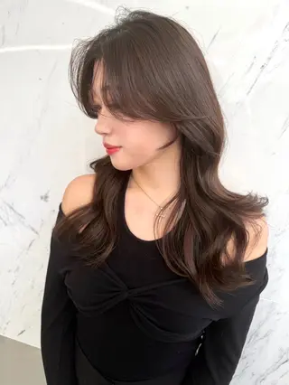 ミディアム parvemix平野 真央🎀💞のヘアスタイル