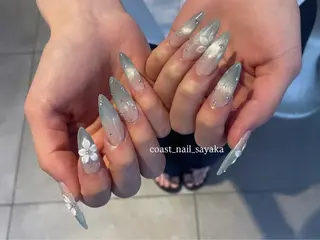 ネイル HOSHI ⭐️辻堂 /藤沢ガーリーネイルのネイルデザイン