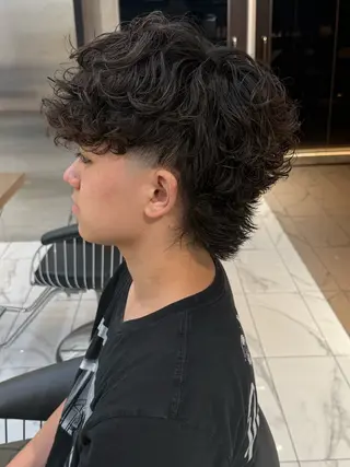 メンズ 本田 有里のヘアスタイル