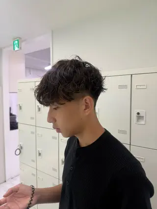 パーマ メンズ 🧸まろっとベージュ ヘア🧸🤎AYAのヘアスタイル