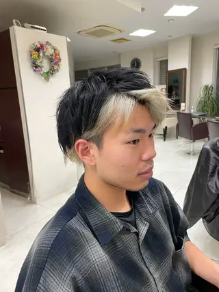カラー メンズ SOYON副店長河野 誠也のヘアスタイル