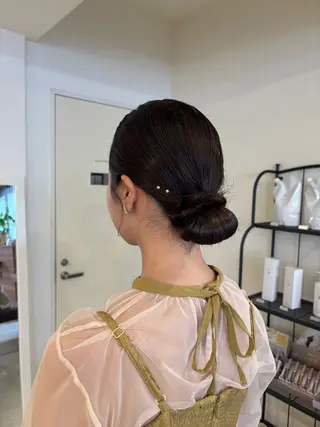 ヘアアレンジ 山形 梨沙のヘアスタイル